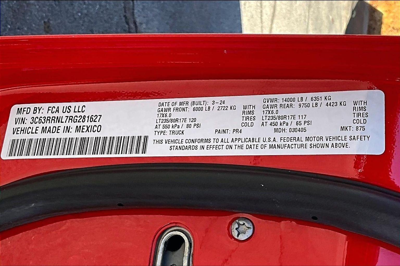 2024 RAM 3500 Longhorn