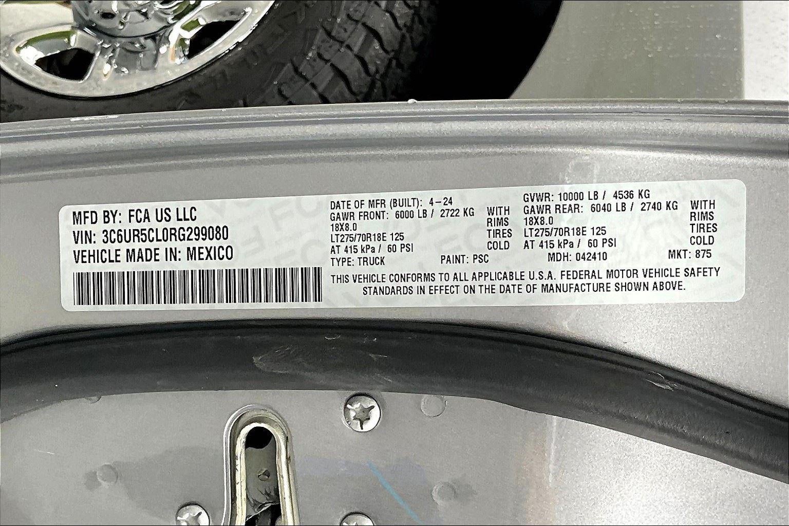 2024 RAM 2500 Tradesman