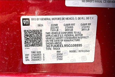 2025 GMC Sierra 1500 AT4