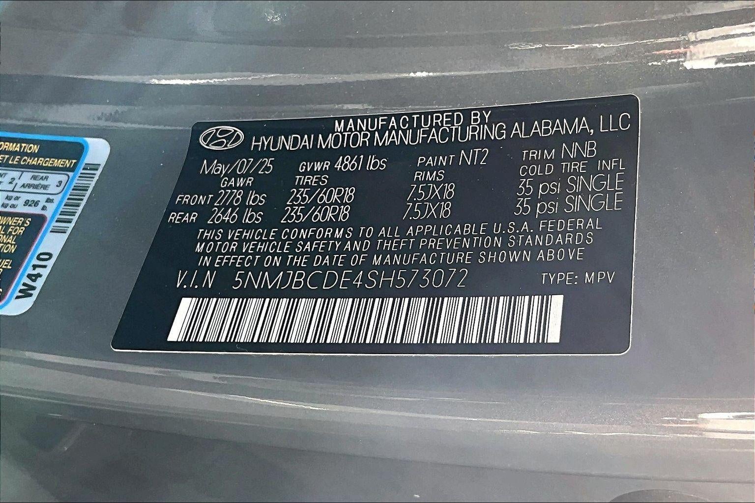 2025 Hyundai TUCSON SEL