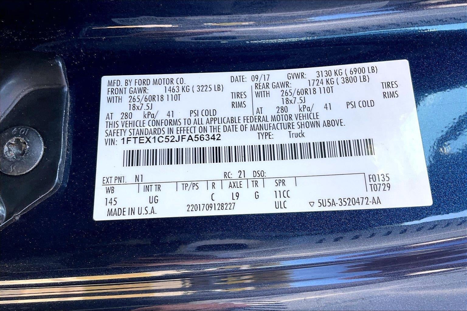 2018 Ford F-150 XLT