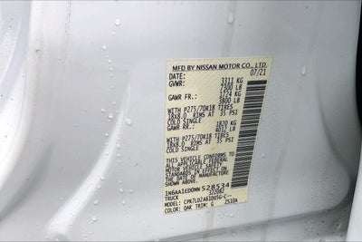 2021 Nissan Titan PRO-4X