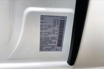 2026 Nissan Frontier SV
