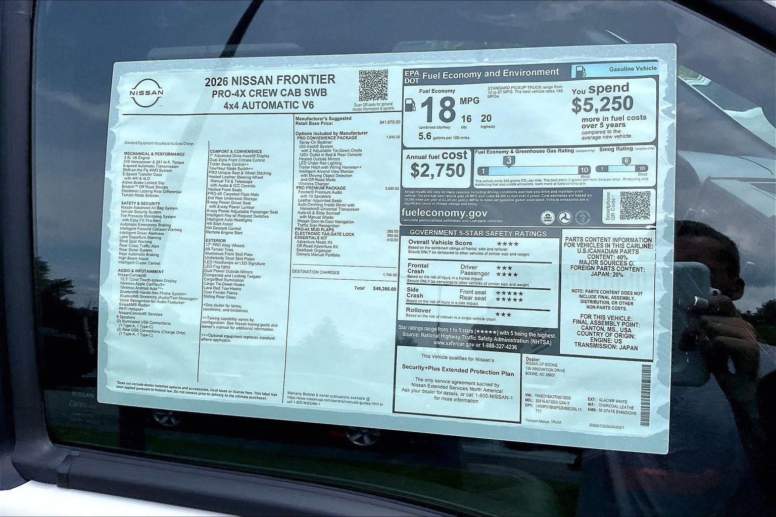 2026 Nissan Frontier PRO-4X
