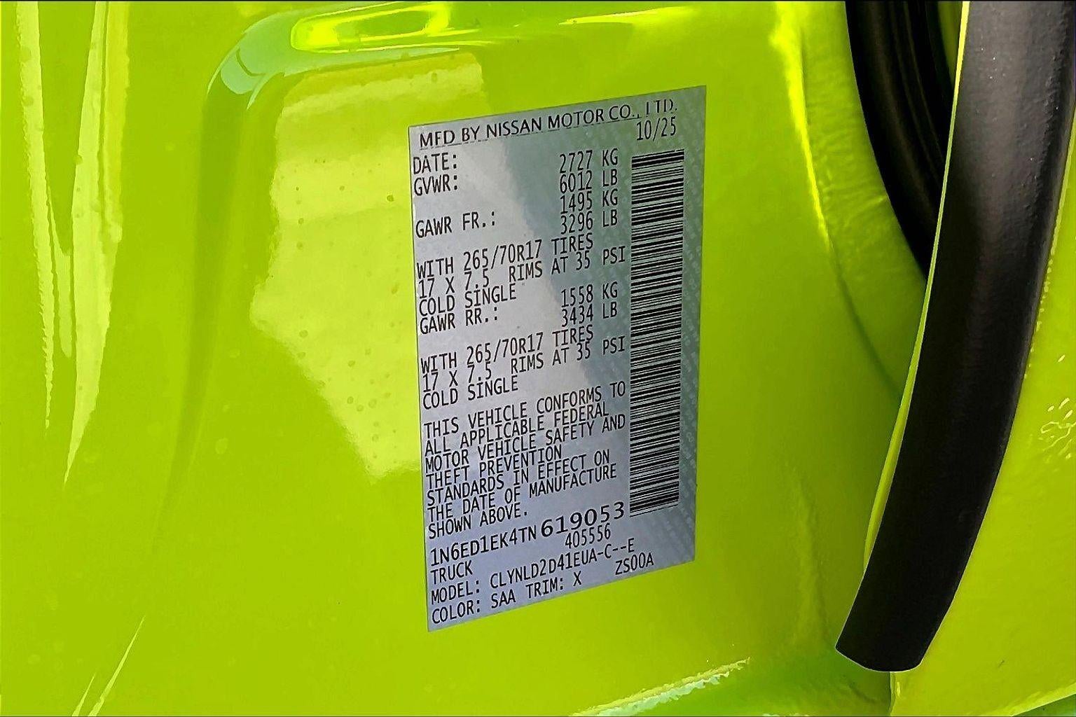 2026 Nissan Frontier PRO-4X