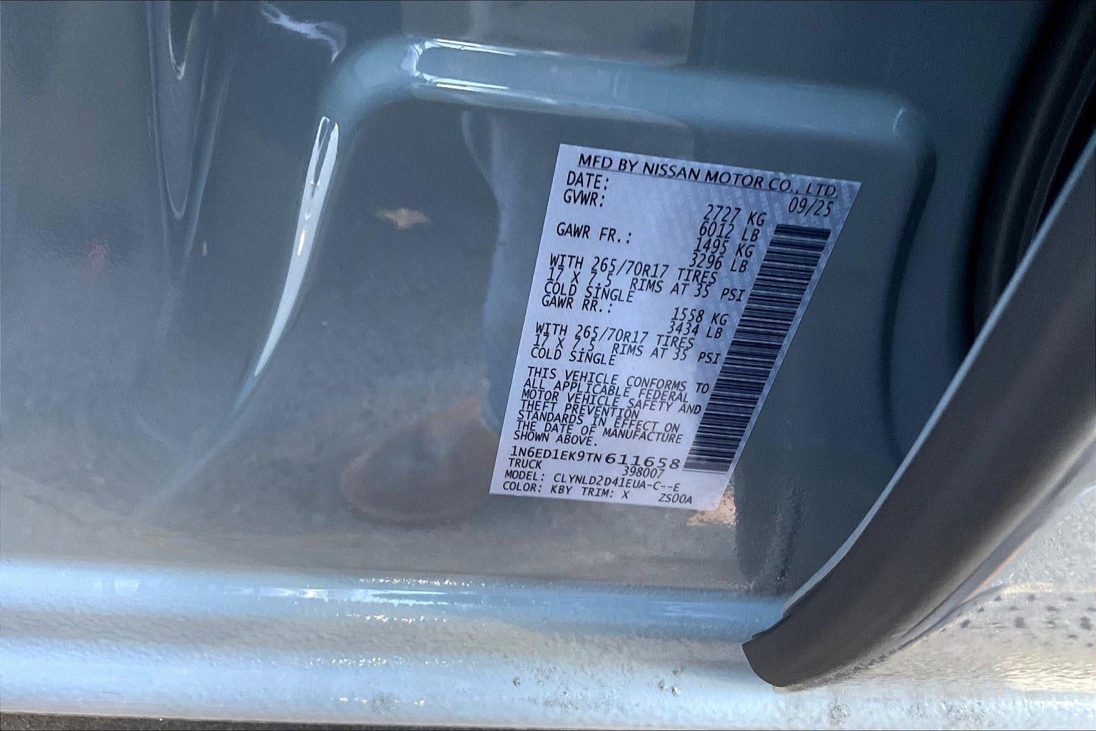 2026 Nissan Frontier PRO-4X