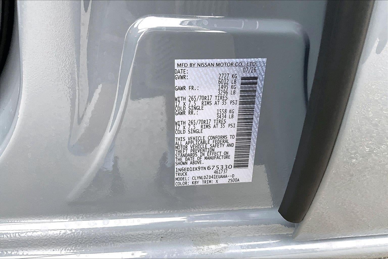 2026 Nissan Frontier PRO-4X
