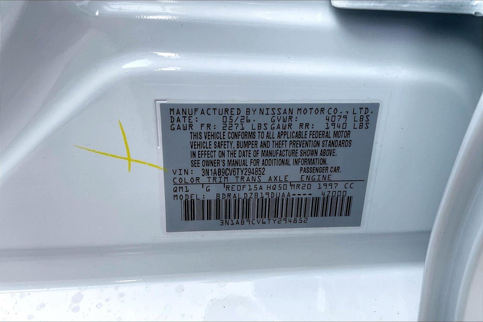 2026 Nissan Sentra SV