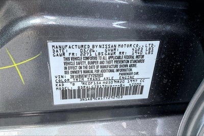2026 Nissan Sentra SL