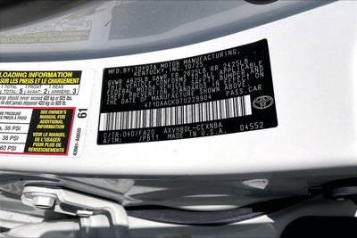 2026 Toyota Camry LE