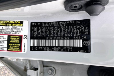 2022 Toyota Camry XSE