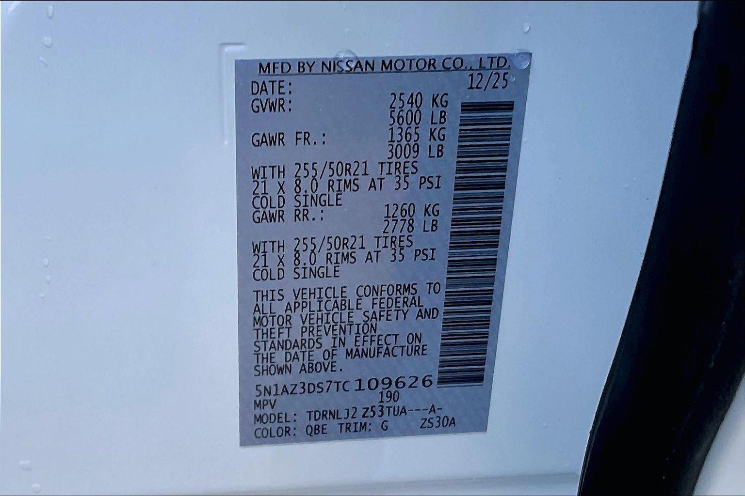 2026 Nissan Murano Platinum