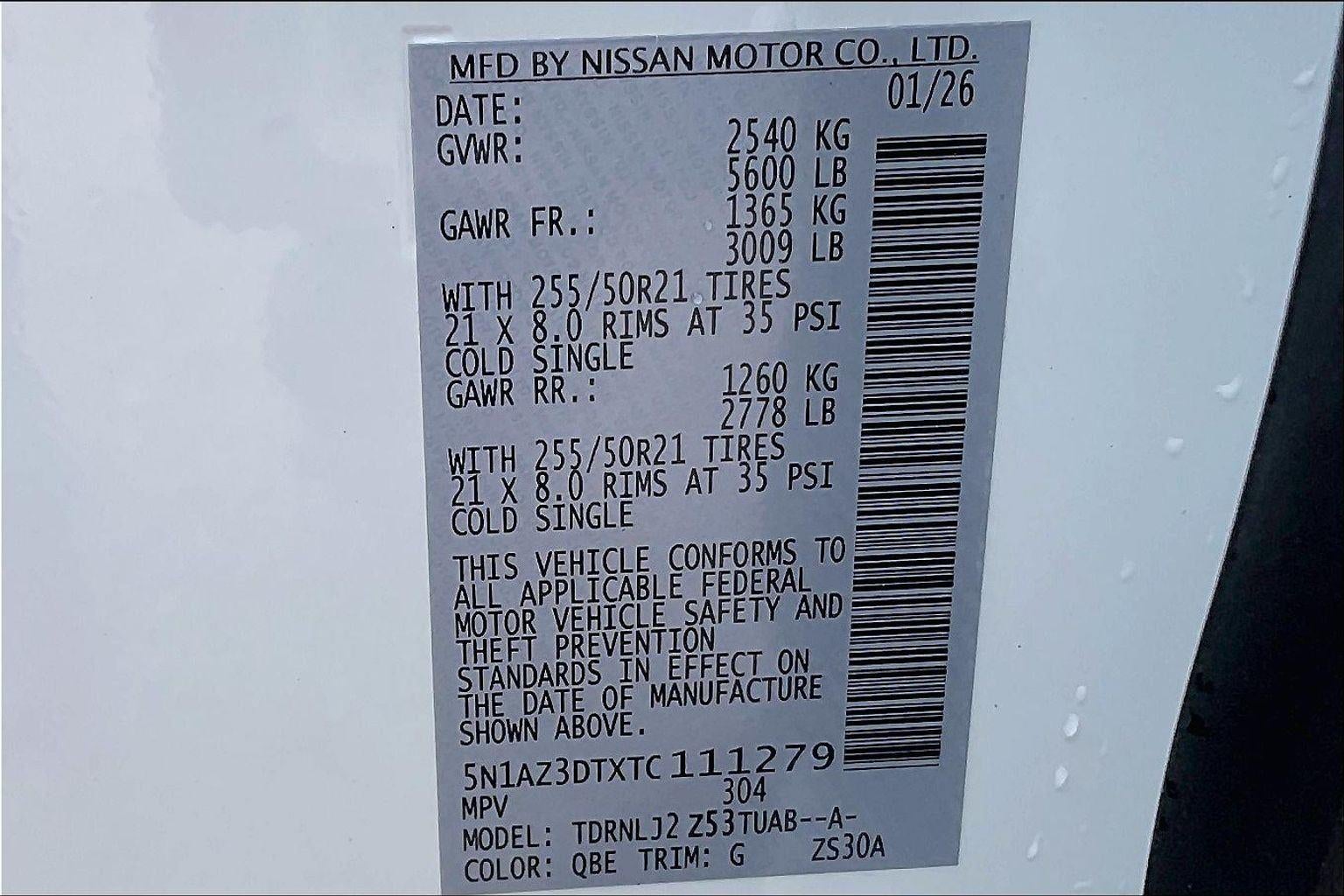 2026 Nissan Murano Platinum