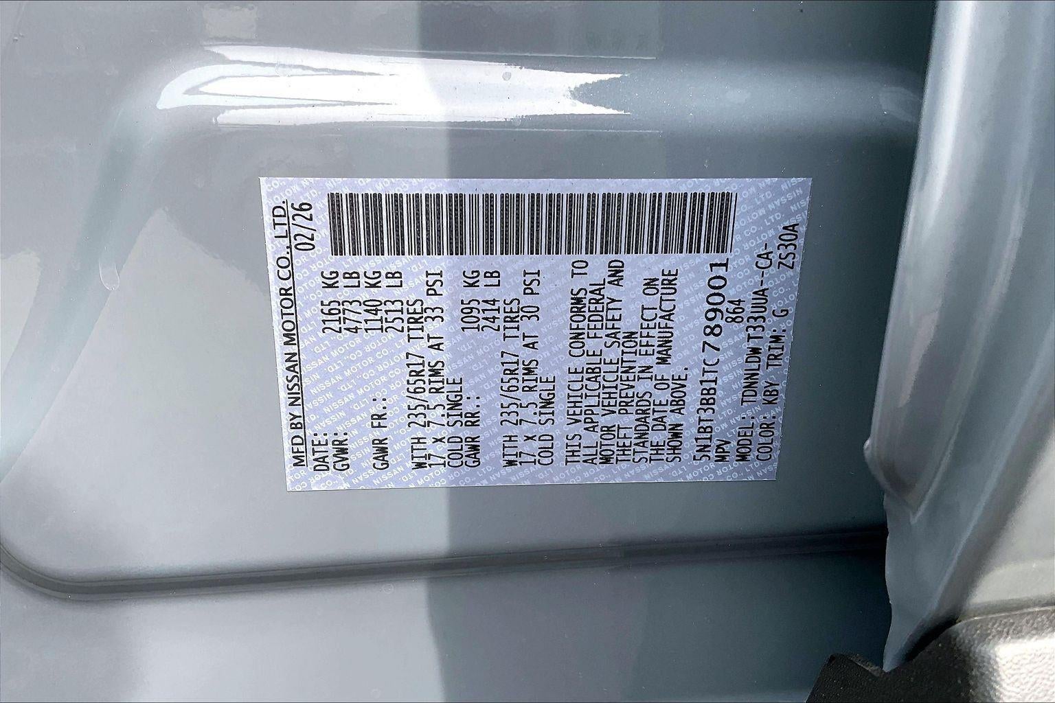 2026 Nissan Rogue Rock Creek