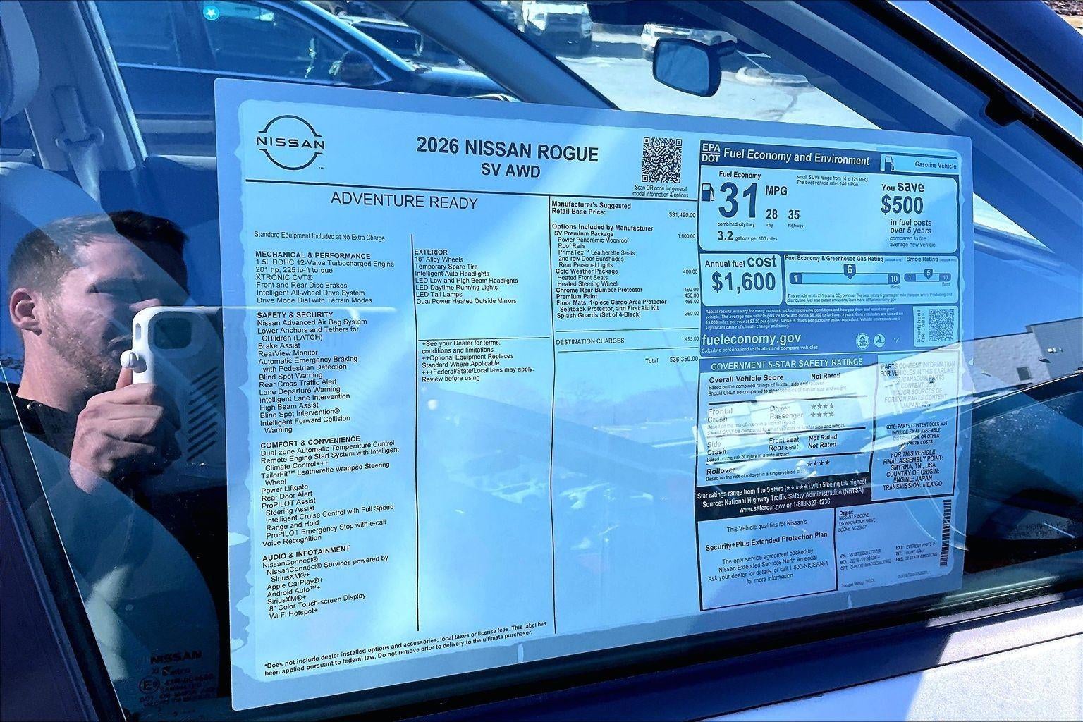 2026 Nissan Rogue SV