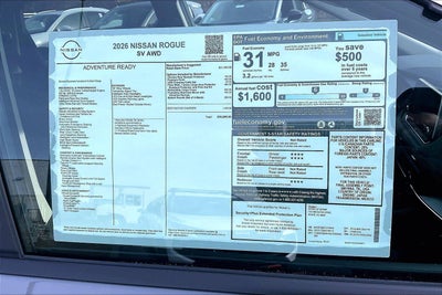 2026 Nissan Rogue SV