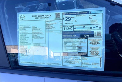 2026 Nissan Rogue Rock Creek