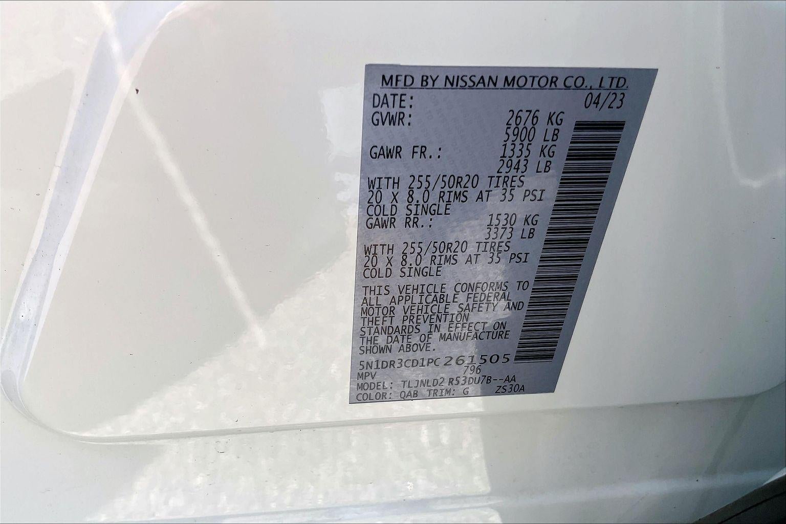 2023 Nissan Pathfinder SL