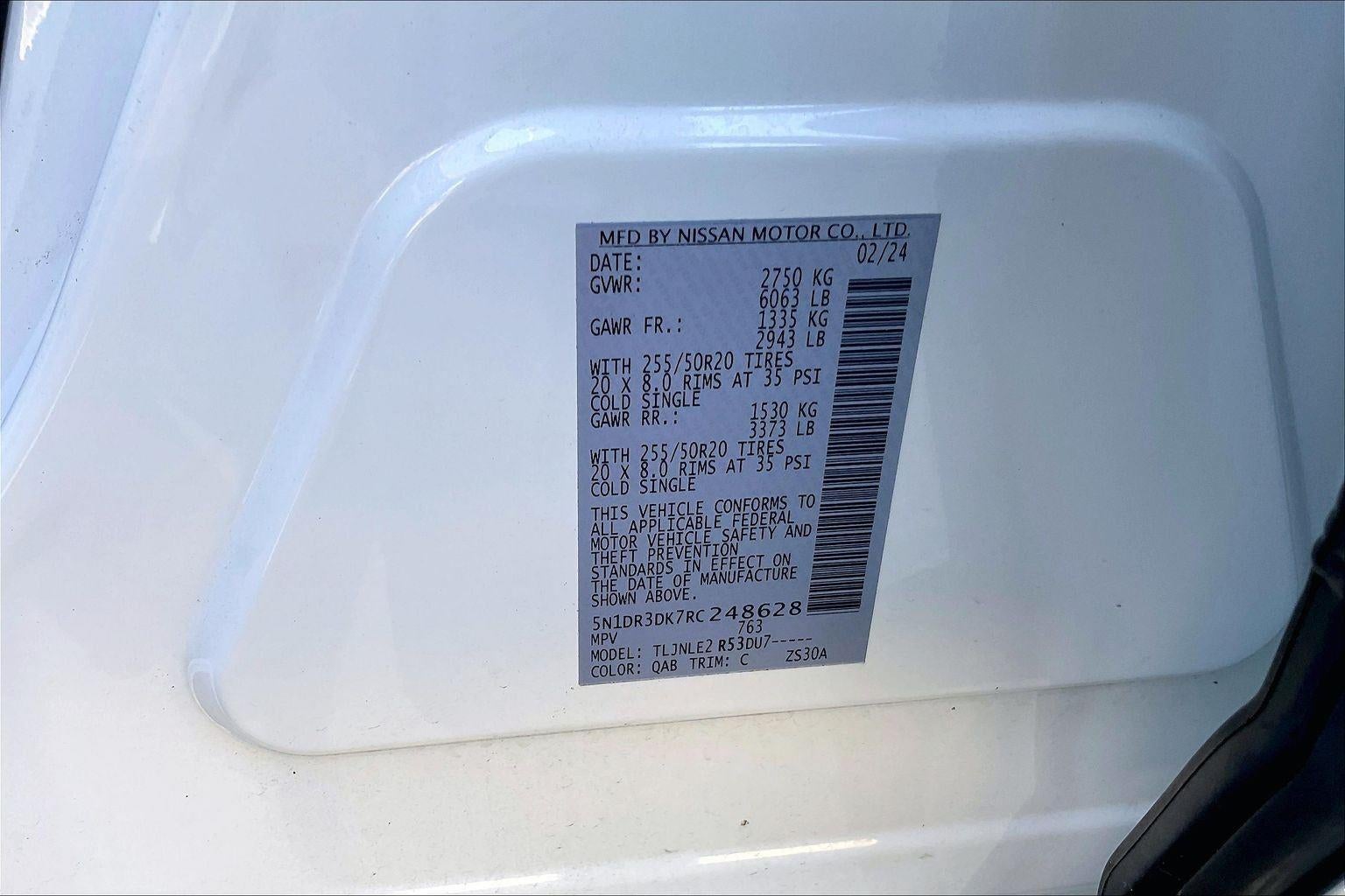 2024 Nissan Pathfinder Platinum