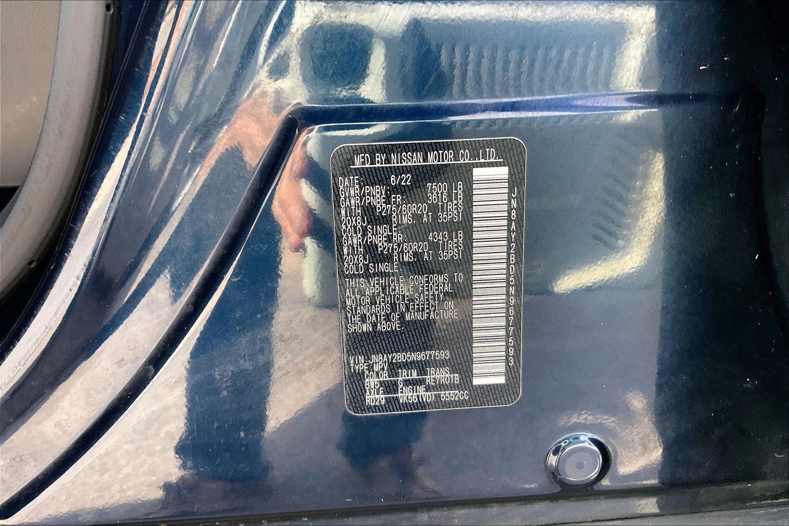 2022 Nissan Armada SL