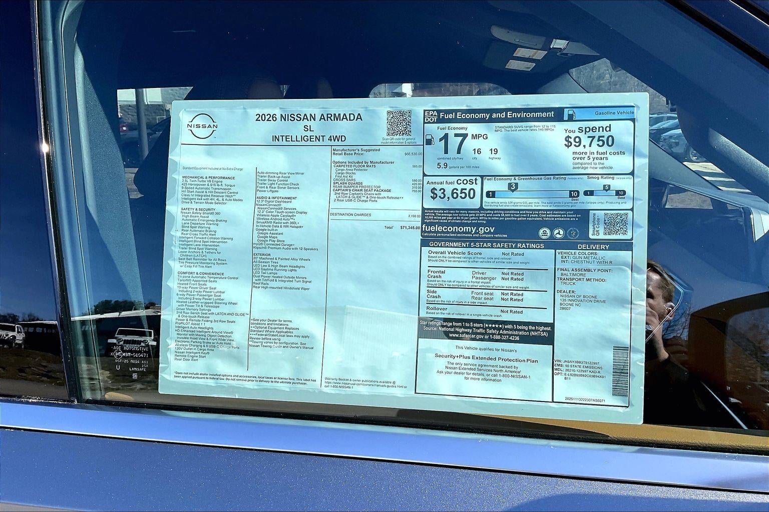 2026 Nissan Armada SL
