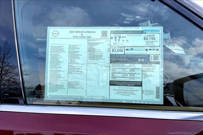 2026 Nissan ARMADA SL