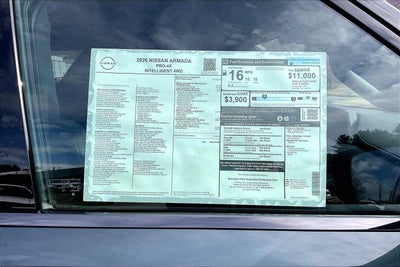 2026 Nissan Armada PRO-4X