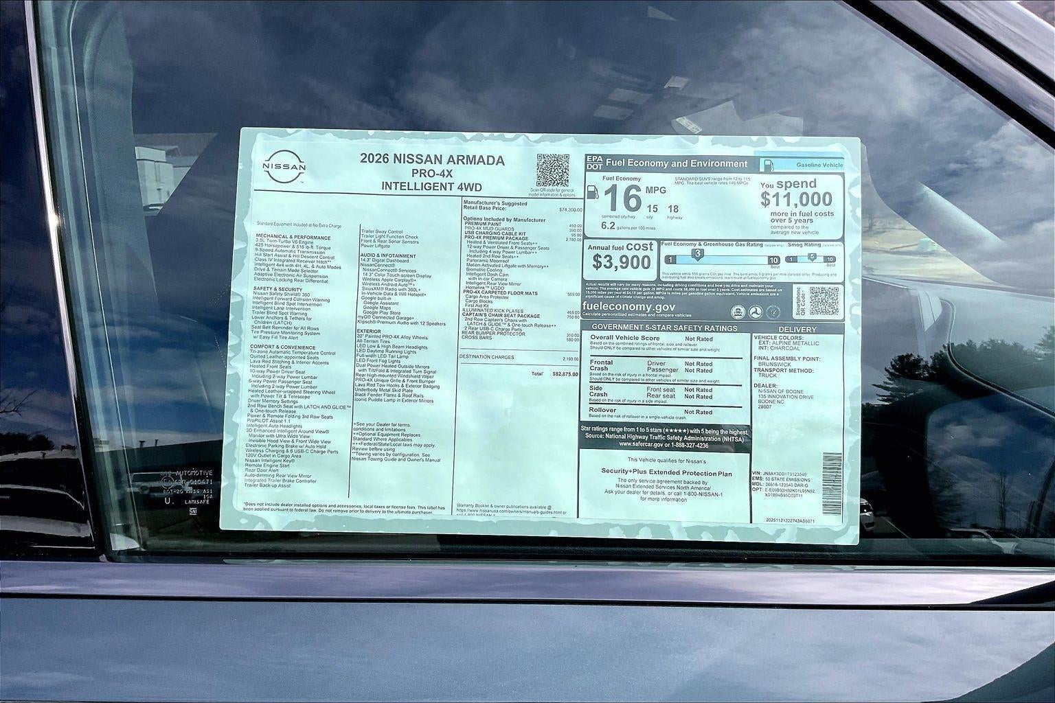 2026 Nissan Armada PRO-4X