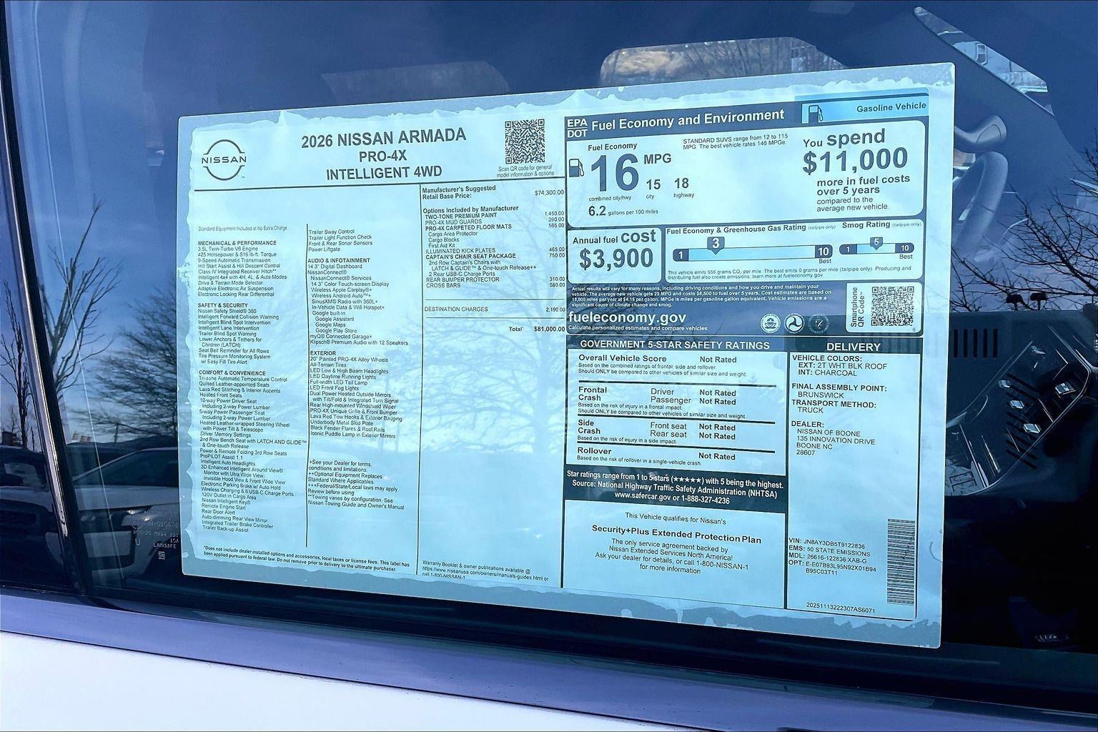 2026 Nissan Armada PRO-4X