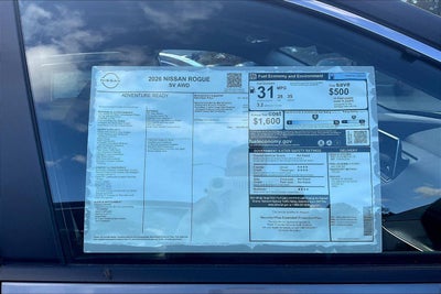 2026 Nissan Rogue SV