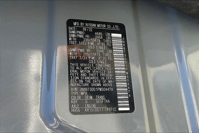 2023 Nissan Rogue Platinum