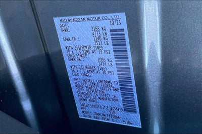 2026 Nissan Rogue Platinum