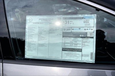 2026 Nissan Rogue Platinum