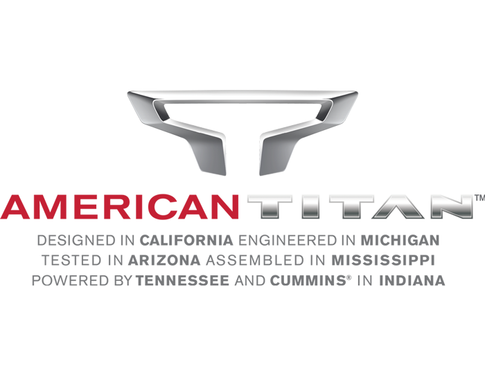 American TITAN Badge