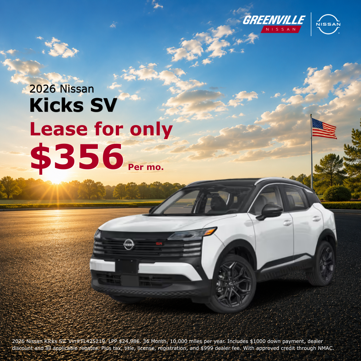 Only $356/mo.