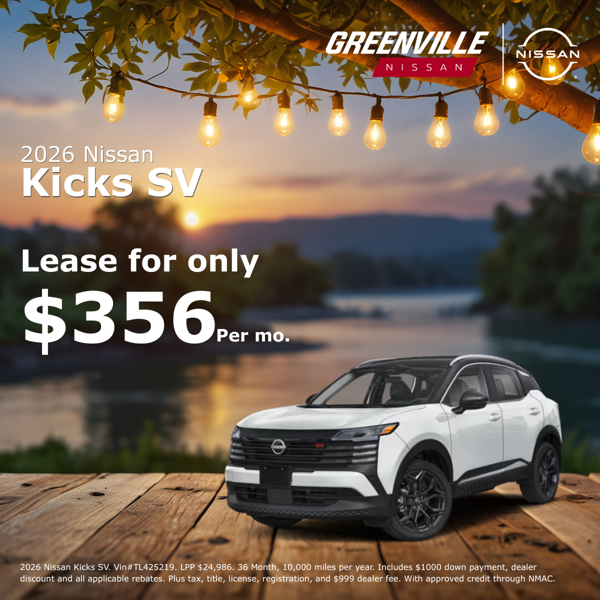 Only $356/mo.